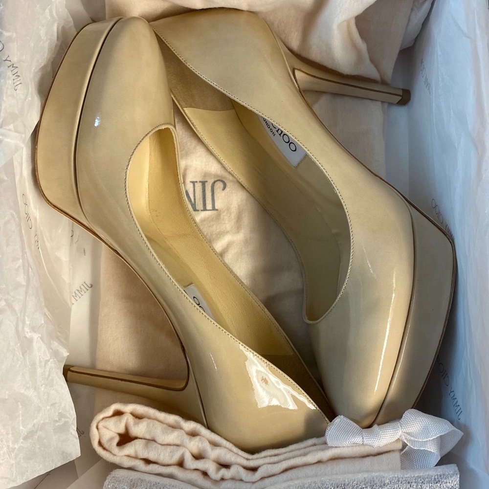 Jimmy Choo London Nude Stiletto